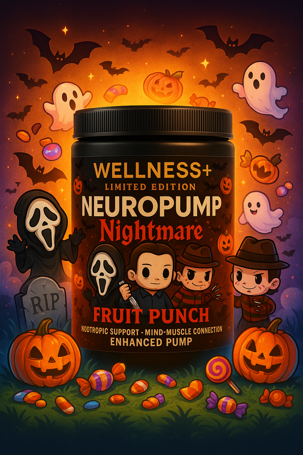 NEUROPUMP "Nightmare" by IFBB Pro Art Ortiz (Limited Edition)